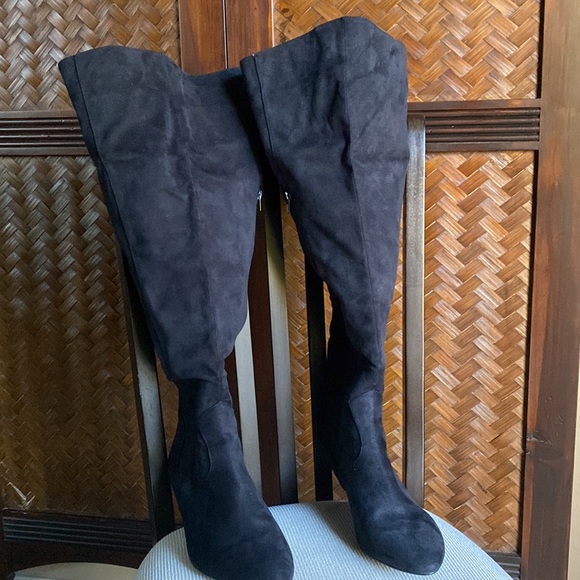 COMFORTVIEW - Tall wider calf over the knee boots 12W - Picture 4 of 10